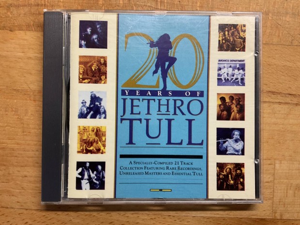 Jethro Tull - 20 Years Of Jethro Tull, cd lemez