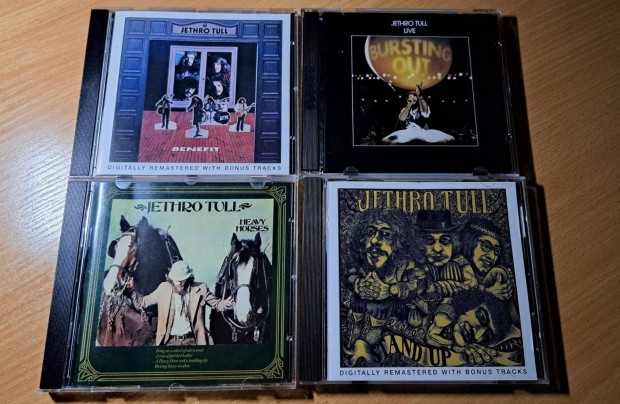 Jethro Tull - 4 db CD