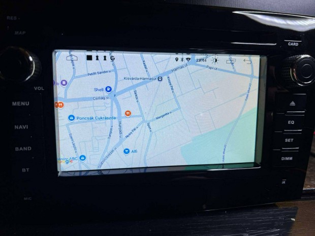 Jfsound aut rdi, 2dines fejegysg Android Dab GPS Bt WiFi USB DVD