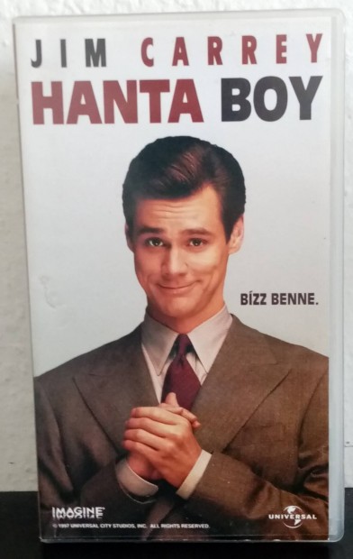 Jim Carrey - Hanta Boy - VHS - kazetta elad 