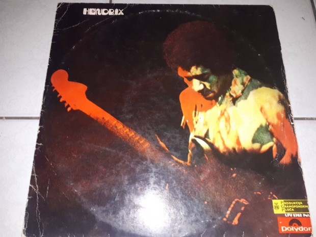 Jimi Hendrix Band Of Gypsys bakelit lemez, LP - 1970