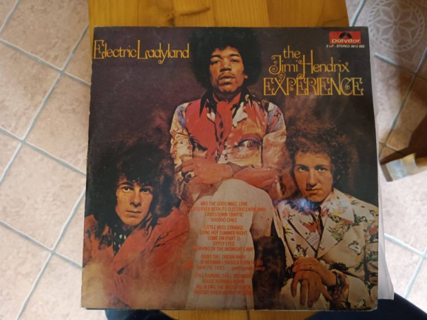 Jimi Hendrix Electric Ladyland bakelit hanglemez elad