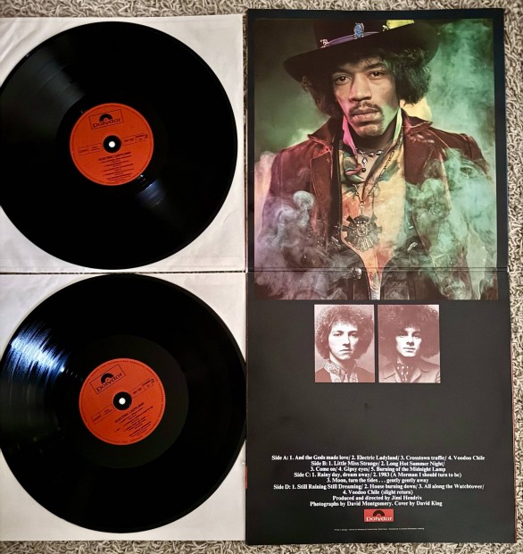 Jimi Hendrix Ladyland vinyl lp bakelit lemez