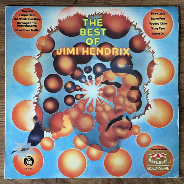 Jimi Hendrix - The Best Of bakelit lemez