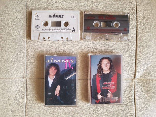 Jimmy 4db kazetta gy�jtem�ny Z�mb� Jimmy MC kazi Gy�jtem�nybe aj�nlom