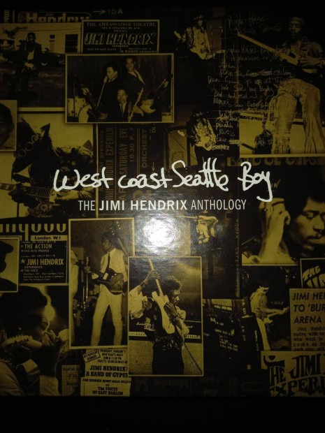 Jimmy Hendrix Anthology 8 db bakelit (gyűjtőknek)