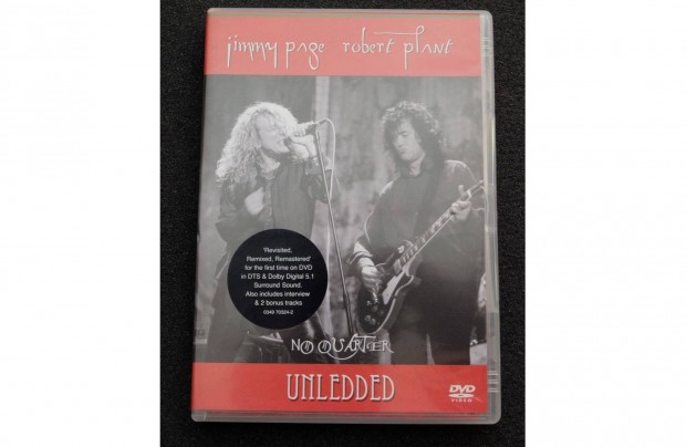 Jimmy Page & Robert Plant. DTS Dolby Digital 5.1 dvd