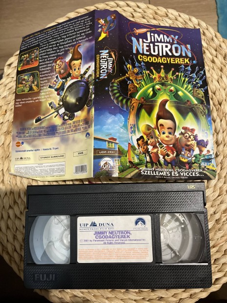 Jimmy neutron a csodagyerek vhs r