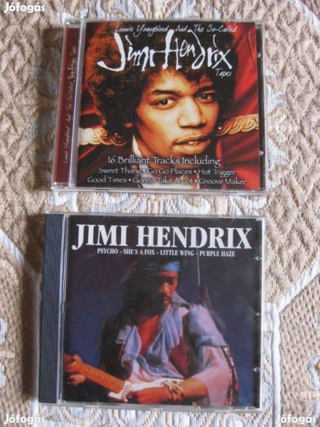 Jimy Hendrix 2 cd újszerű, karcmentes