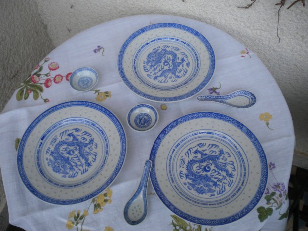 Jingdezhenknai porceln rizs szemes rizsmints knai porceln tnyr