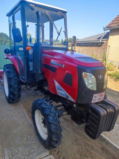 Jinma 454E kistraktor traktor friss műszakival gyári fűkaszával eladó