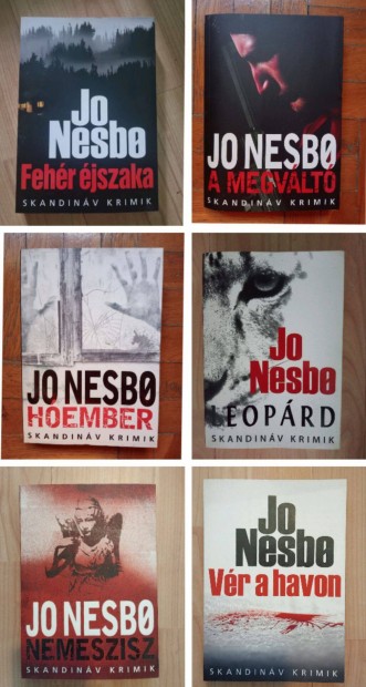 Jo Nesb könyvek