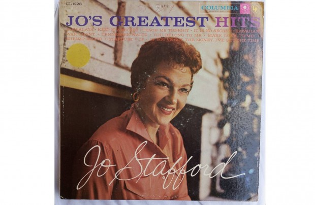 Jo Stafford - Jo's Greatest Hits jazz 1958 USA nyoms