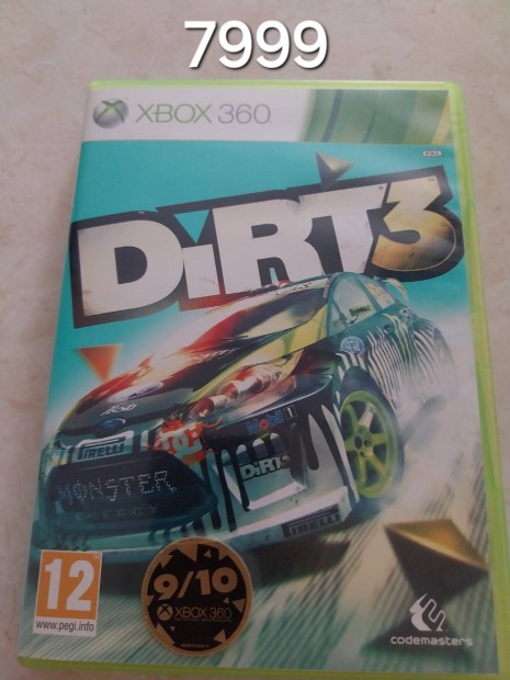 J llapotban lv dirt 3 10/9-es xbox rtkelssel