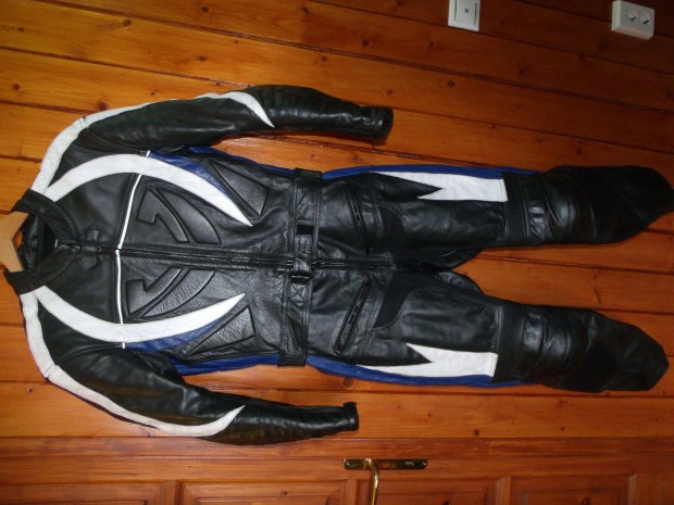 J� �llapot� 2r�szes motoros b�rruha kb. M/L m�ret, der�k 86cm