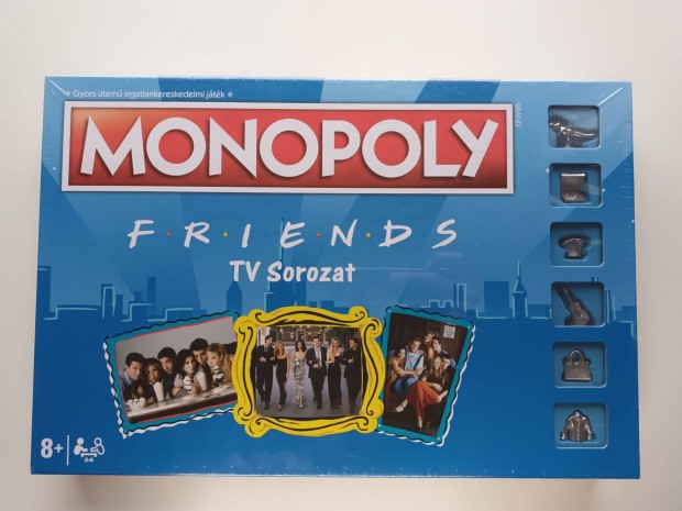 Jbartok Friends Monopoly trsasjtk magyar nyelv j bontatlan