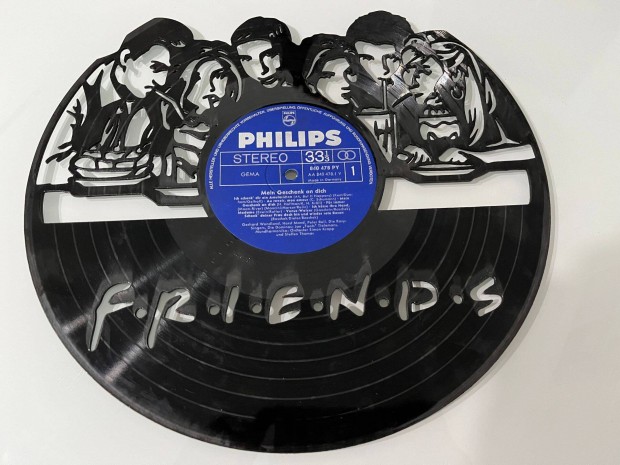Jbartok Friends - bakelit fali dekor, vinyl falikp