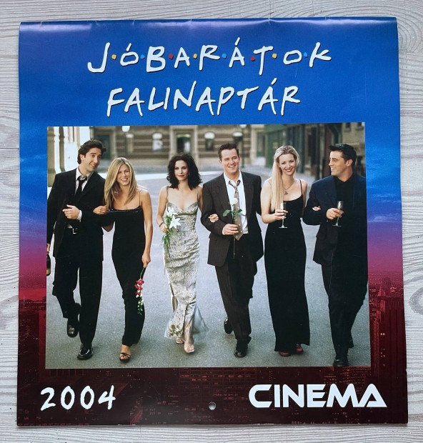 Jbaratok falinaptr Friends 2004, 30  30 cm