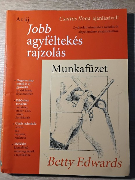 Jobb agyfeltekes rajzolas munkafuzet