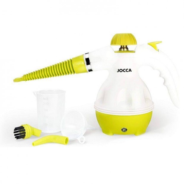 Jocca gőztisztító készülék, 5 tartozékkal, 1000W - fehér (3050)