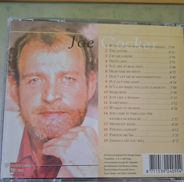 Joe Cocker Best Of cd