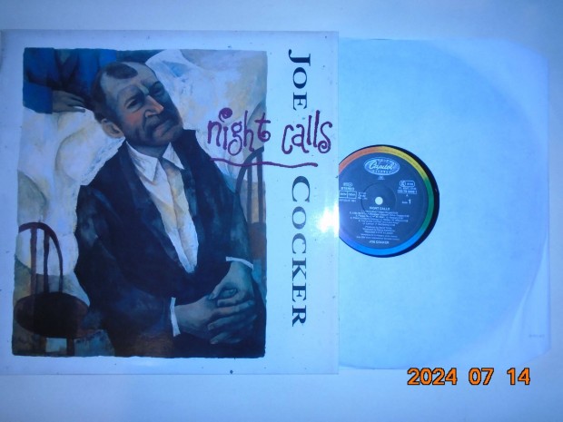 Joe Cocker - Night Calls LP bakelit lemez