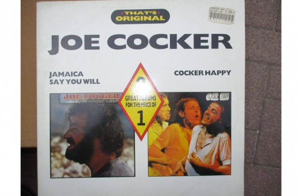 Joe Cocker dupla bakelit hanglemez album elad
