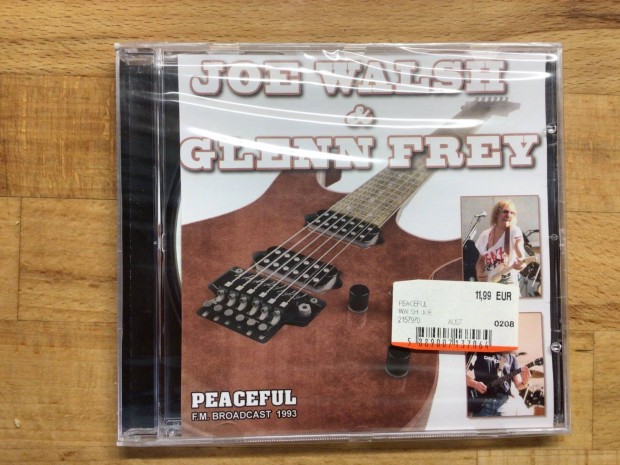 Joe Walsh & Glenn Frey- Peaceful, cd lemez, j
