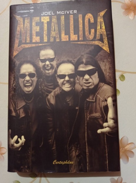 Joel Mciver Metallica knyv j llapotban 