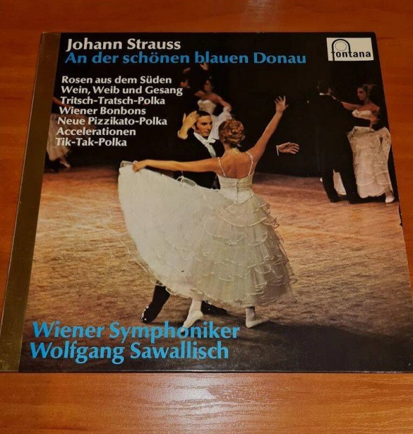 Johann Strauss - An der schnen blauen Donau; LP, Vinyl, bakelit