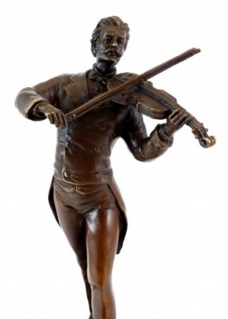 Johann Strauss bronz szobor (8327)