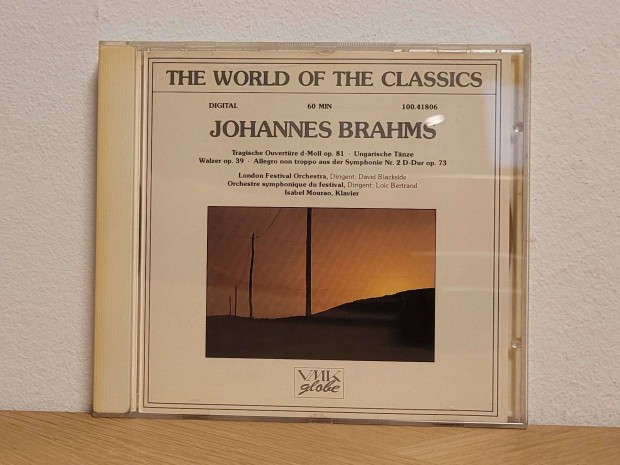 Johannes Brahms - Tragische Ouvertre D-Moll Op. 81 CD elad