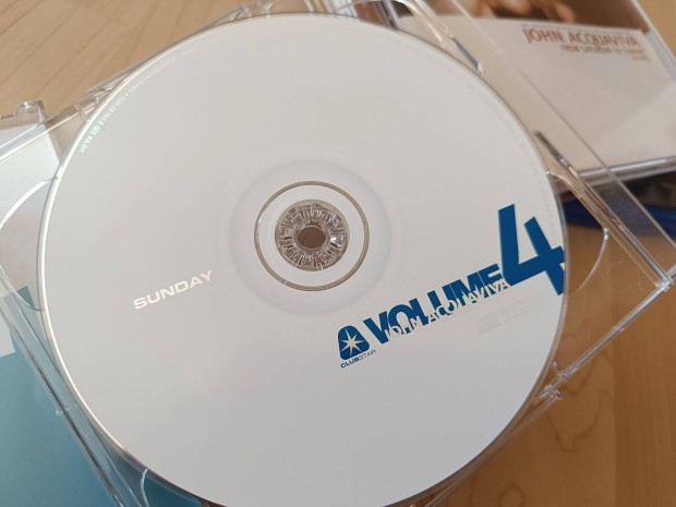 John Acquaviva - From saturday to sunday vol.4 2CD Techno DJ Mix