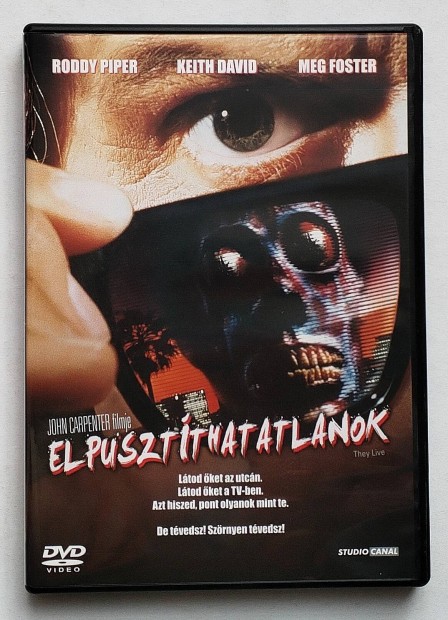 John Carpenter : Elpusztthatatlanok DVD 