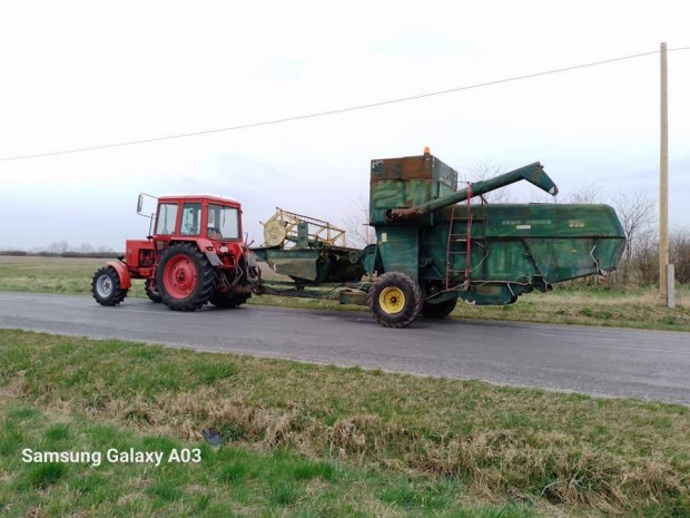 John Deere 360 kombjn , gabonakombjn vontatott