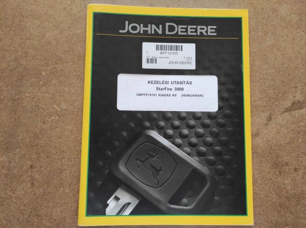 John Deere Starfire 3000 kezel�si utas�t�s
