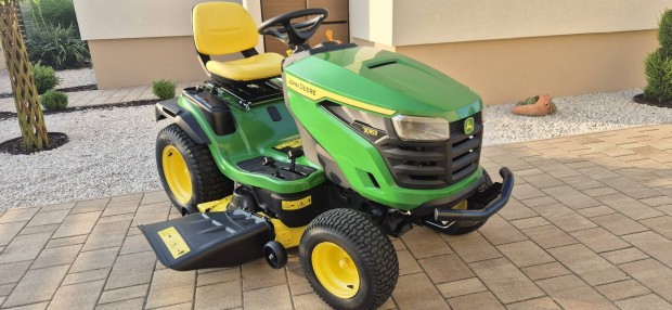 John Deere X167 20LE kéthenger fűnyírótraktor fűnyíró Honda Kubota