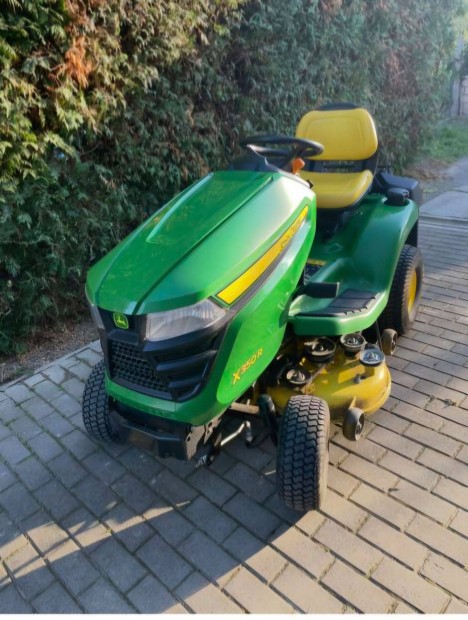 John Deere X350r fnyr traktor elad