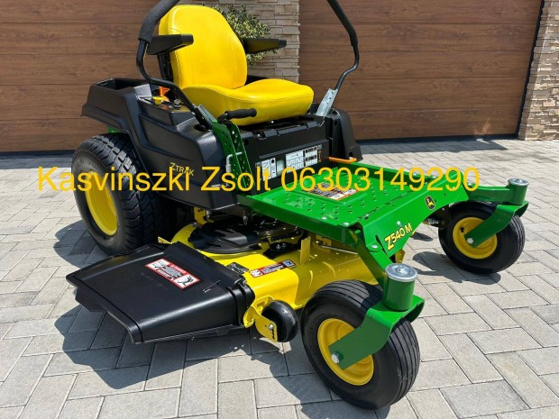 John Deere Z540M Zero fűnyírótraktor fűnyíró traktor Kawasaki 24hp