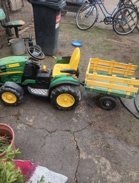 John Deere elektromos gyerektraktor (hasznlt)