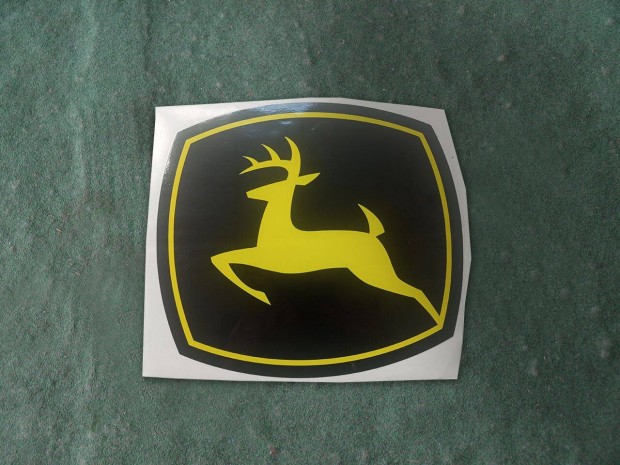 John Deere matrica (levonó, decal, Aufkleber)
