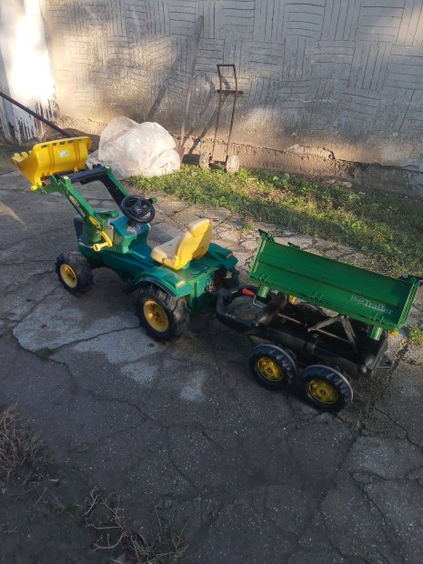 John Deere pedlos traktor elad