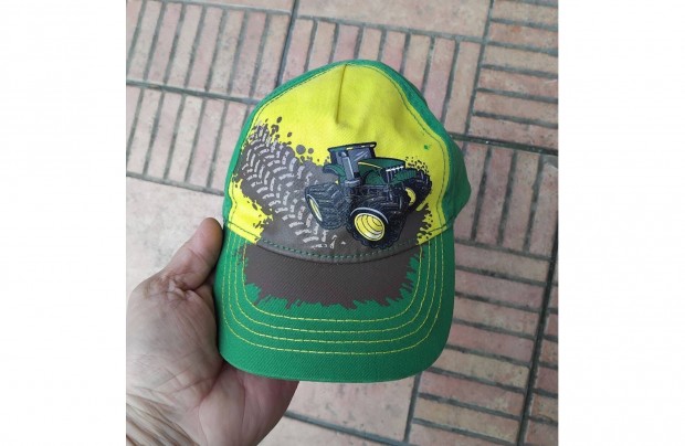 John Deere traktoros gyerek sapka