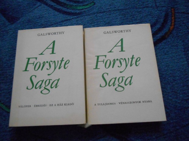 John Galsworthy: A Forsyte Saga 1-2 ;Modern komdia 1-2