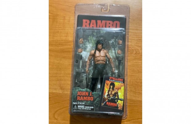 John J. Rambo(1982) Sylvester Stallone Figura !