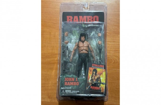 John J. Rambo(1982) Sylvester Stallone Figura !