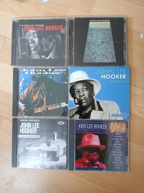 John Lee Hooker CD csomag - 6 darab