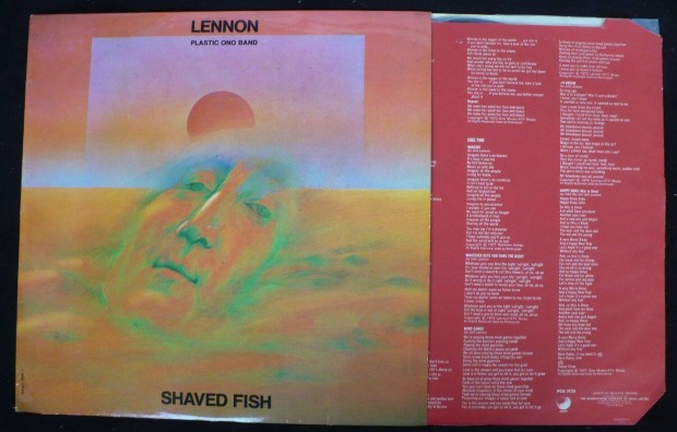 John Lennon: Double Fantasy (nmet LP) / John Lennon: Shaved fish