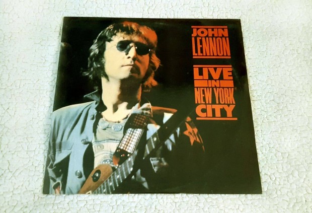 John Lennon, "Live In New York City",bakelit lemezek