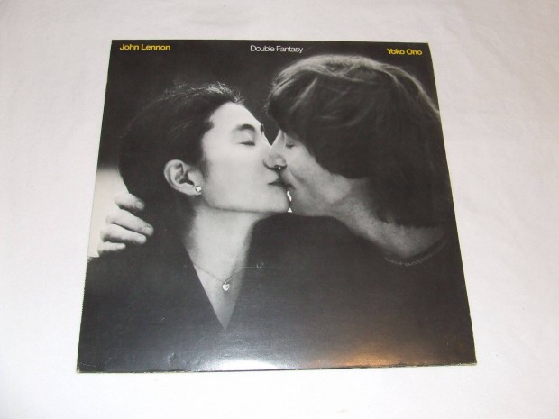 John Lennon & Yoko Ono: Double Fantasy - francia nyomású bakelit lemez